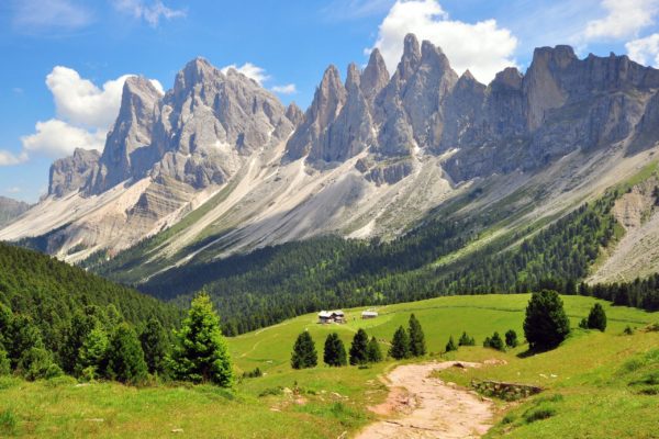 Hiking path in Alps Hiking path in Alps, Italy
