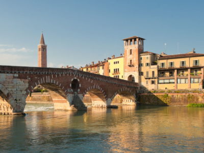Verona mit dem Nachtzug Verona